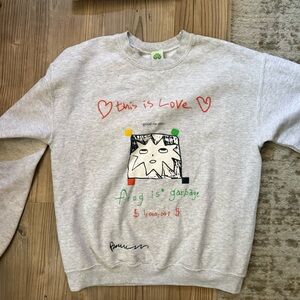 FROG Heather Gray Graphic Sweatshirt